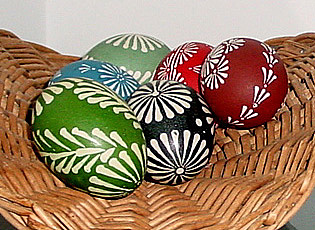 Easter eggs